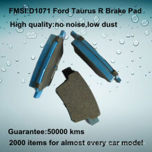 Ford Taurus OE qualidade travão traseiro pad D1071